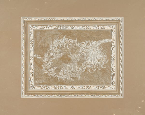 Pavel Acosta, Sunflowers by Vincent van Gogh, From the series 'Stolen from the Met', 2021