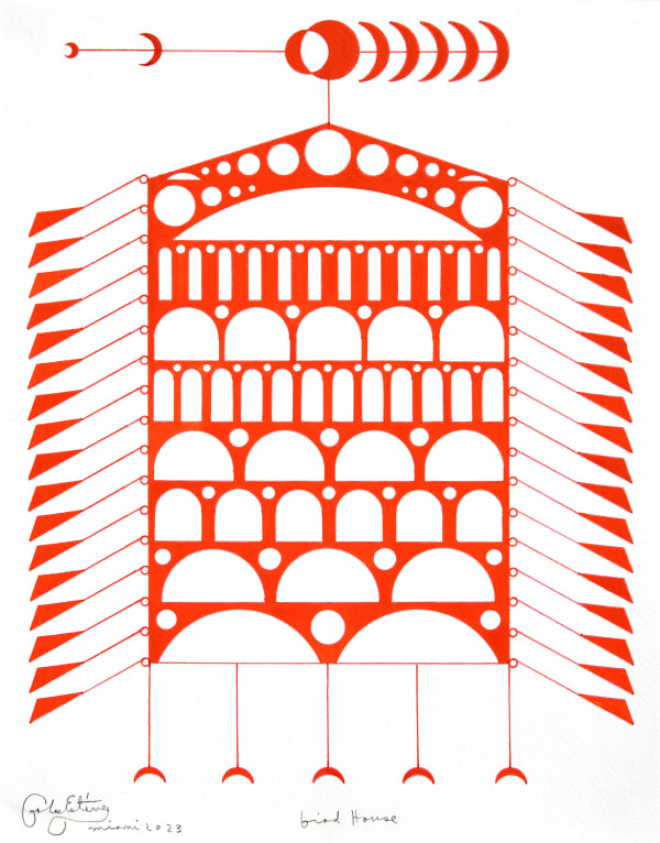 Carlos Estevez, Bird House, 2023