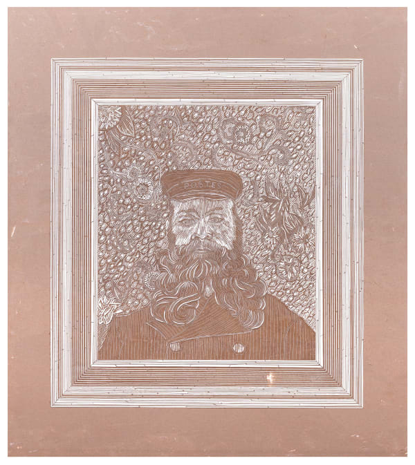 Pavel Acosta, Portrait of Joseph Roulin by Vincent Van Gogh (1888)
 From the series: 'Stolen from the MoMa', 2018