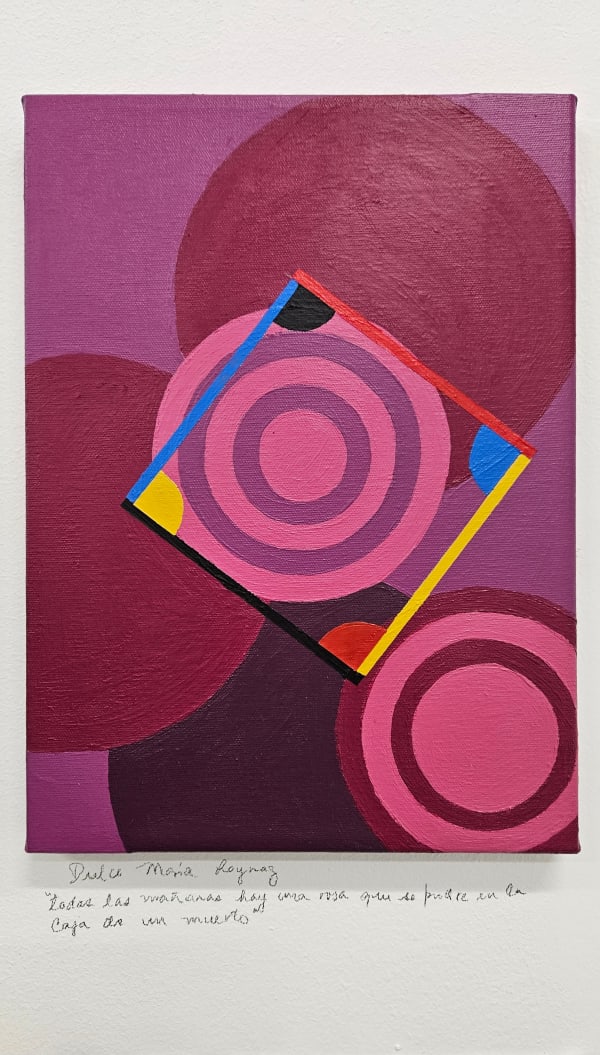 Lorena Gutierrez, “todas las mañanas hay una rosa que se pudre en la caja de un muerto" by Dulce María Loynaz, 2023