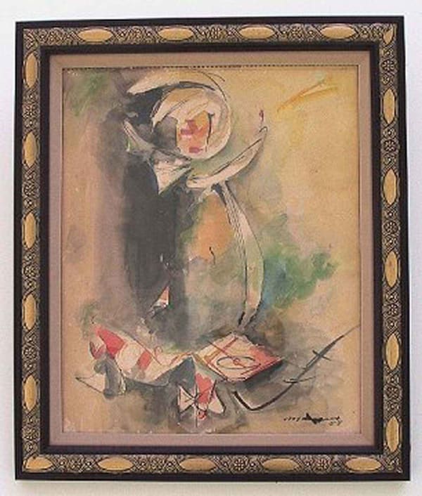 Mariano Rodriguez, Rooster, 1958