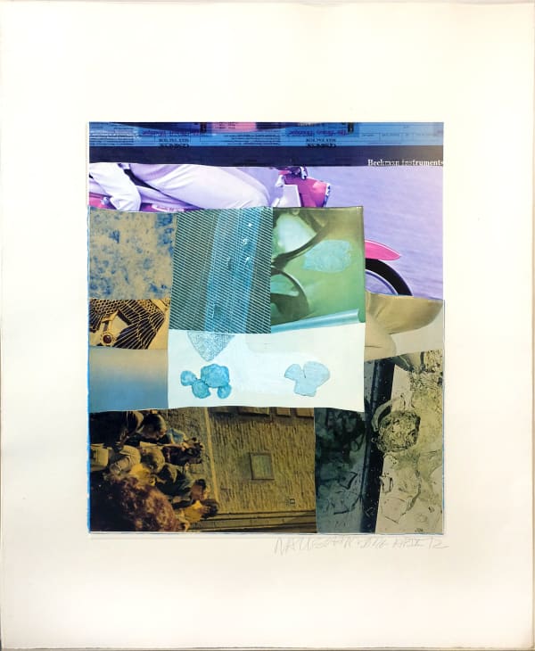 Robert Rauschenberg, Horsefeathers Thirteen - II, 1972