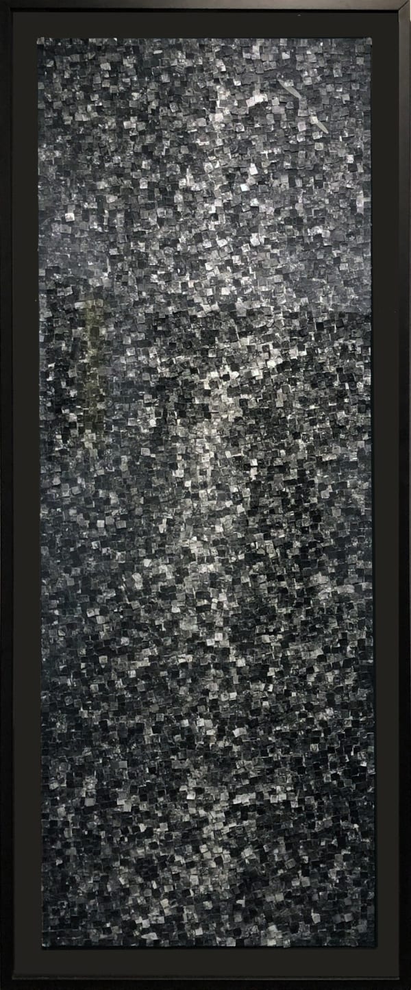 Jose Manuel Fors Untitled, 2017 Photo collage 79 x 28 in 200.66 x 71.12 cm