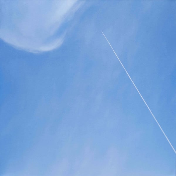 Jorge Rios 12:24 pm, 2018 oil on canvas 42 x 42 in 106.68 x 106.68 cm