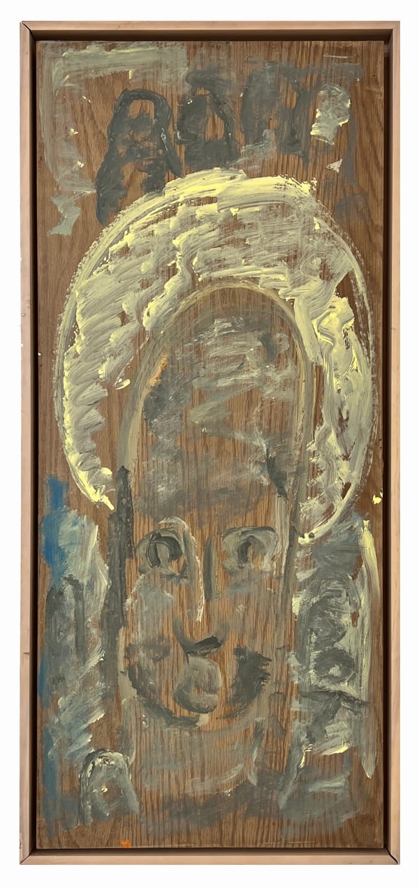 Purvis Young Angelic, N.D. Mixed media on wood 33 x 14 in 83.8 x 35.6 cm