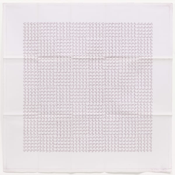 León Ferrari Tablero from The Architecture of Madness series , 1982 Heliograph 42 x 42 in 106.7 x 106.7 cm Open Edition