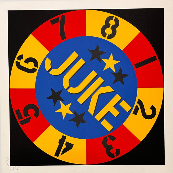 Robert Indiana, JUKE from The American Dream # 2 series, 1982