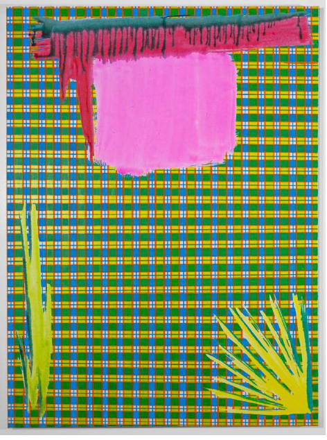 Jorge Rios Untitled / R.A.A.017, 2023 Acrylic and ink on canvas 40 x 30 in 101.6 x 76.2 cm