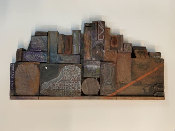 Ernesto Berra, Construccion con Diagonal Marron, 2005