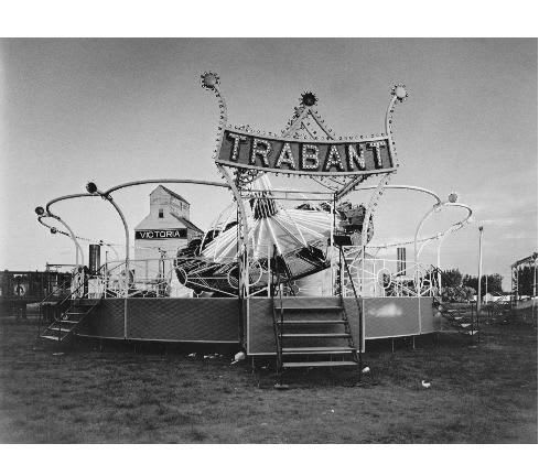 Randal Levenson Go-Go Coaster, 1970's silver gelatin print 21 x 25 in 53.34 x 63.5 cm