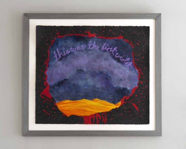 Jorge Rios, This was the First Violet, 2020