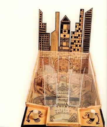 Abel Barroso Estas en tu Casa, 2012 Xylograph on wood 52 x 20.5 x 33 in 132.1 x 52.1 x 83.8 cm