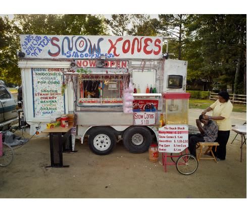 Randal Levenson Snow Kones inkjet print 24 x 32 in 60.96 x 81.28 cm