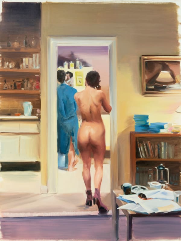 Leticia Sanchez Toledo Study for Alice, 2023 Oil on paper 24 x 18 in 61 x 45.7 cm