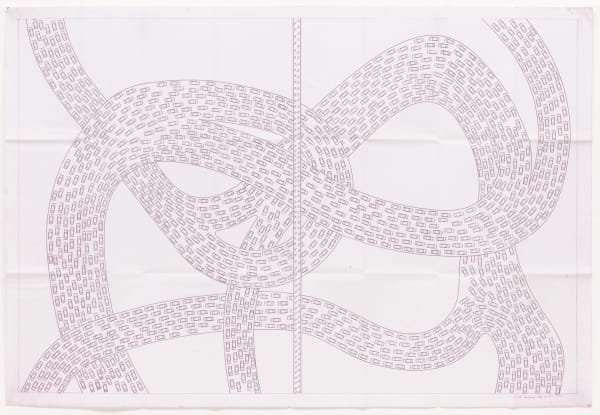 León Ferrari Pasarela from The Architecture of Madness series, 1981 Heliograph 42 x 55 in 106.7 x 139.7 cm Open Edition