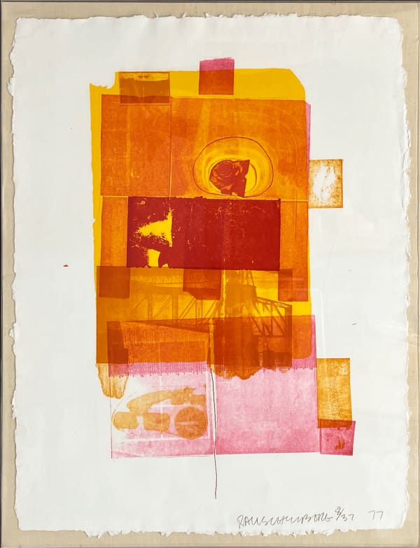 Robert Rauschenberg, Romances (Pomegranate), from Romances, 1977