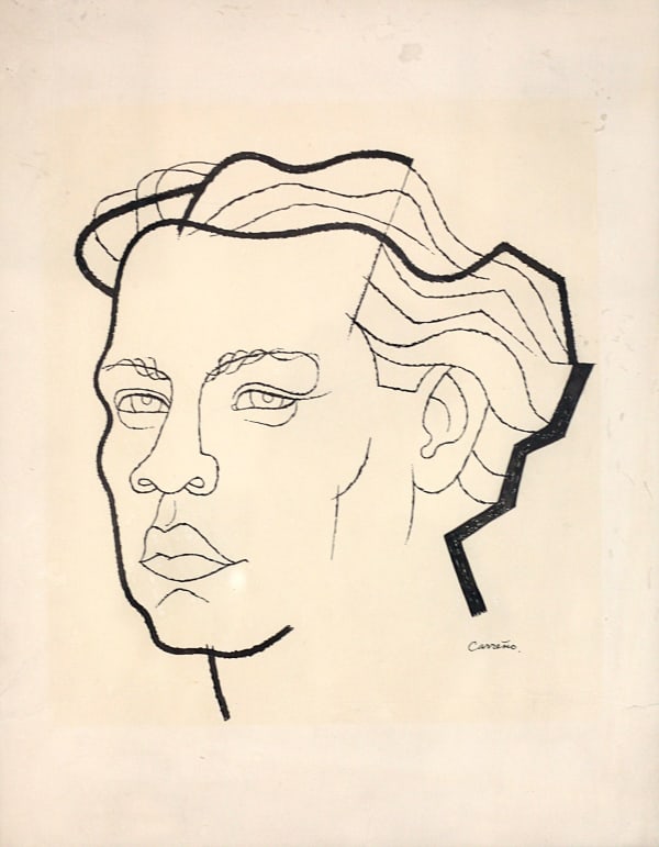 Mario Carreno, Portrait of Guillen, 1942