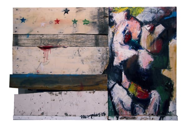 Jim MORPHESIS, Happy Birthday, America. Dyptich, 1988