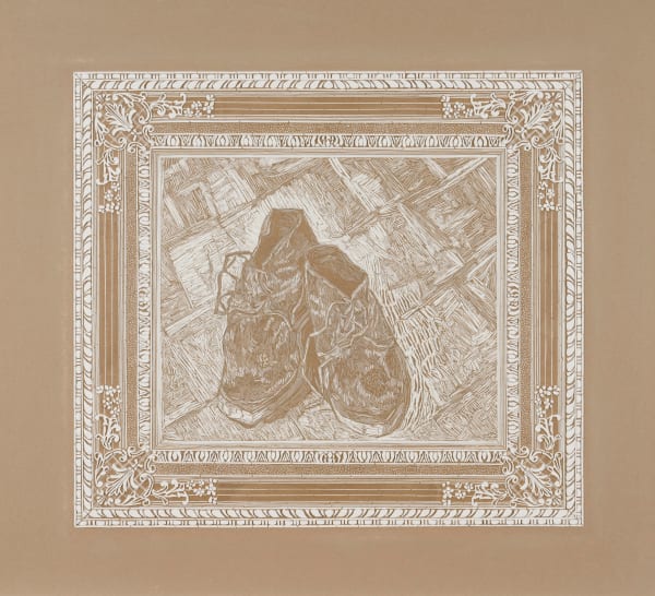 Pavel Acosta, Shoes by Vicent van Gogh. From the series: Stolen from the Met, 2021