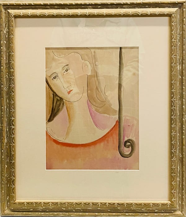 Mariano Rodriguez, Mujer con Paraguas, 1941