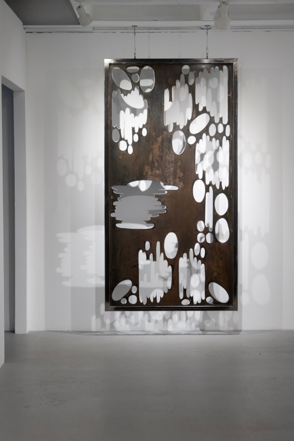 Carolina Sardi Dreams, 2023 Welded Steel 98 x 52 x 1 3/4 in 248.9 x 132.1 x 4.4 cm