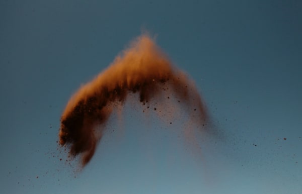 Earth Drawing, Thrown - Otijze, northwest Namibia, 2011