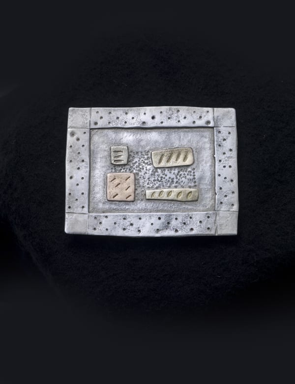 Abstract Shapes Brooch