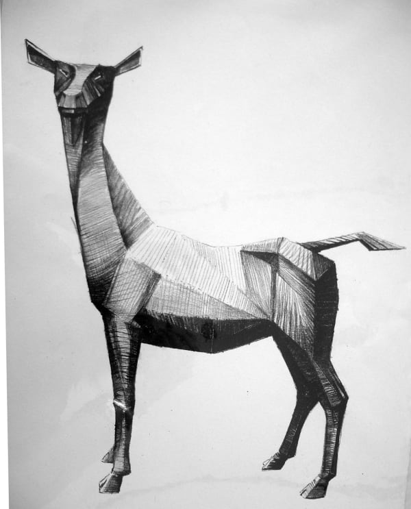 Terence Coventry Goat I, 2006 Lithograph 35.5 x 50 cm Edition of 25