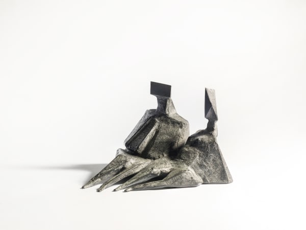 Sitting Couple (C4), 1983