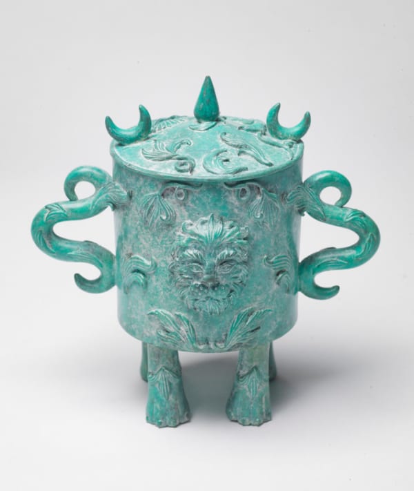 Bronze Lion Snuff Bottle, 2024