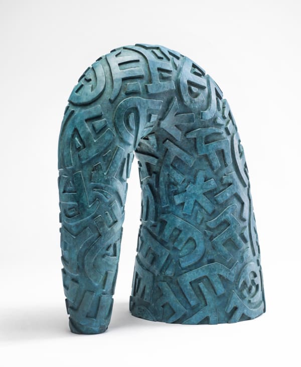 Jon Buck Up and Over, 2019 Bronze 40.5 x 35 x 22 cm 16 x 13 3/4 x 8 5/8 in Edition 1 of 10