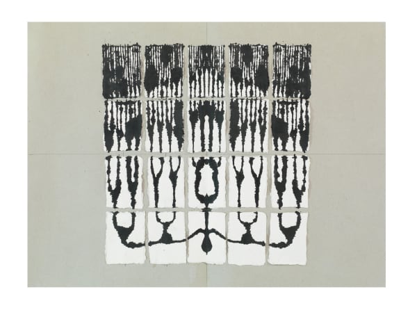 Peter Randall-Page RA Espalier Study I, 2013 Black ink on paper 56 x 76 cm (Unframed) 22 1/8 x 29 7/8 in Unique