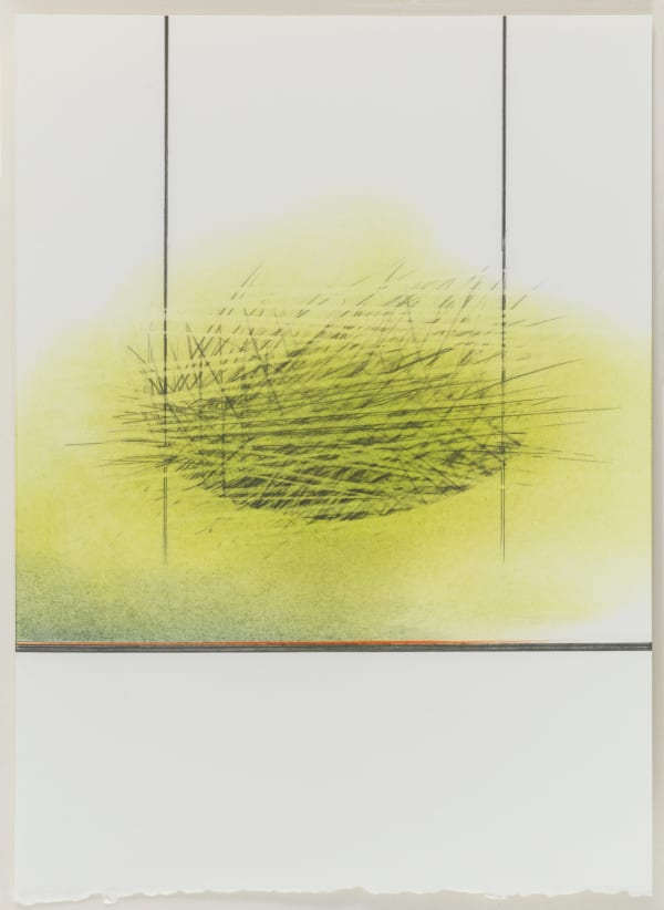 Ann Christopher RA Broken Time -3, 2020 - 2021 Pastel, crayon and graphite 39 x 29.5 x 4 cm (framed) 15 1/4 x 11 1/2 x 1 5/8 in Unique