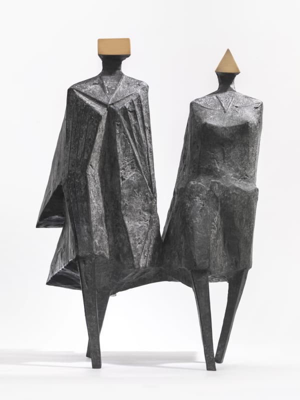 Lynn Chadwick Walking Couple II (C60S), 1987 Bronze 45 x 34.3 x 31 cm 17 3/4 x 13 1/2 x 12 1/4 in EA 2 from an edition of 9
