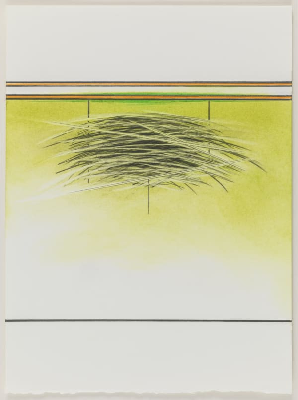 Ann Christopher RA Broken Time 13, 2020-2021 Mixed Media 41 x 30 cm framed 16 1/8 x 11 3/4 in Unique