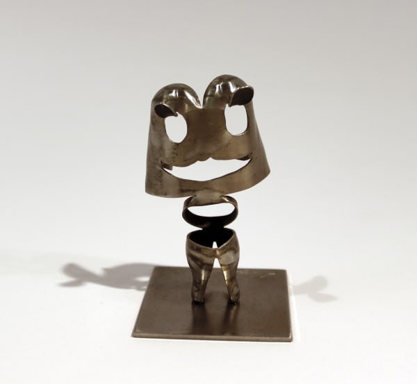 Steven Gregory The Laughing Series 17 - Boo Boo Be Do (Laughing Series), 2017 Steel 7.7 x 4.5 x 5 cm 3 1/8 x 1 3/4 x 2 in Unique