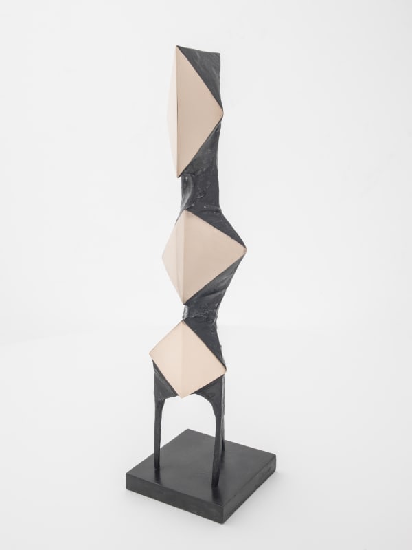 Lynn Chadwick Diamond Trigon I (612), 1970 Bronze (polished head and torso) 40 x 11 x 11.5 cms 16 1/2 x 4 3/8 x 4 1/2 inches Edition 00 of 6