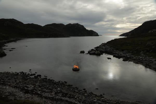 Firestack, Dusk, Summer: Aird Bheag, Outer Hebrides, Scotland, 2018