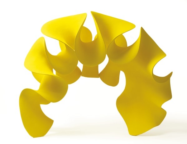 Merete Rasmussen Yellow Form, 2013 Ceramic with coloured slip 70 x 90 x 50 cm 27 1/2 x 35 3/8 x 19 3/4 in Unique