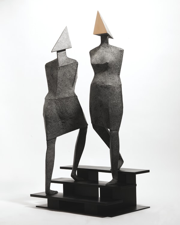 Lynn Chadwick Stairs (C125S), 1990 Bronze 105 x 53.2 x 37 cm 41 3/8 x 21 x 14 5/8 in Edition 7 of 9