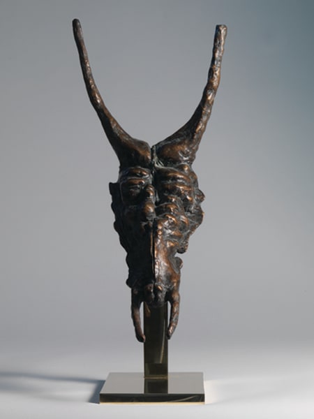 Ralph Brown Figure/Head, 1963 Bronze 46 x 21 x 21 cm 18 1/8 x 8 1/4 x 8 1/4 in Edition 3 of 9