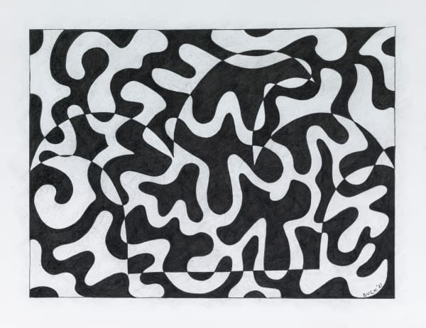 Jon Buck What Fools We Are, 2021 Pastel 56 x 71 cm (framed) 22 1/8 x 28 in Unique