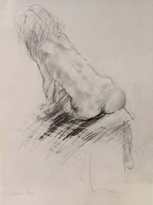 Model Back View, 1970