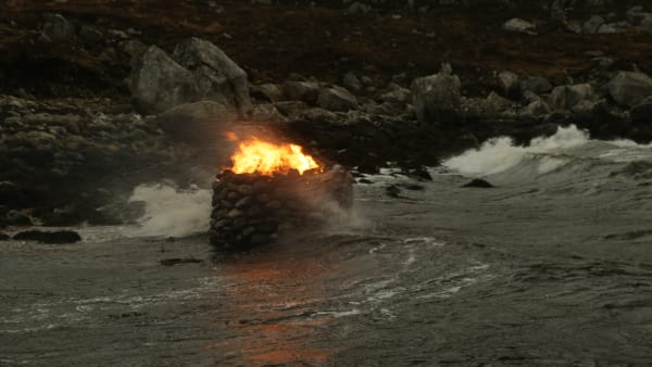Firestack, Winter: Aird Bheag, Outer Hebrides, Scotland, 2016