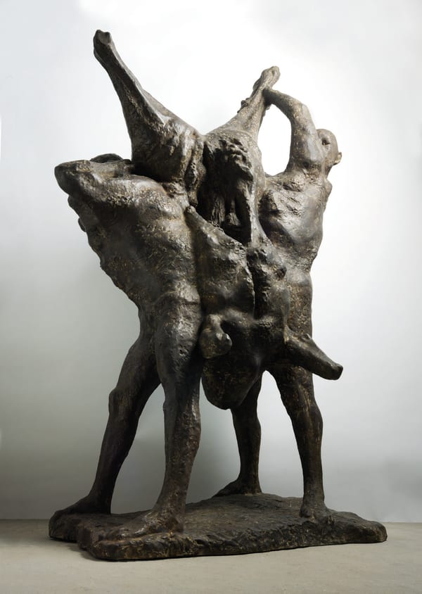 Ralph Brown Meat Porters, 1959 Bronze 216 x 115 x 85 cm 85 1/8 x 45 1/4 x 33 1/2 in Edition 3 of 3