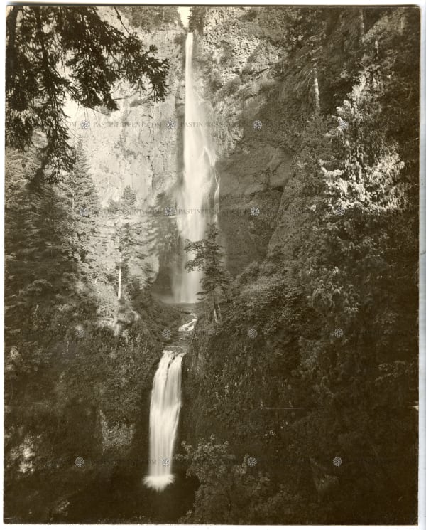 John R. Putnam, Historic Multnomah Falls Columbia River Gorge , Oregon , 1889