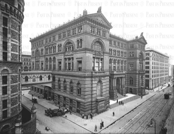 New York City – The Tombs Jail & Bridge of Sighs, 1902