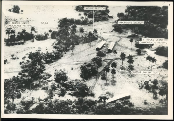 The Cuban Missile Crisis Soviet Mid-range Ballistic Missile Site Under Construction, Cuba, October, 1962