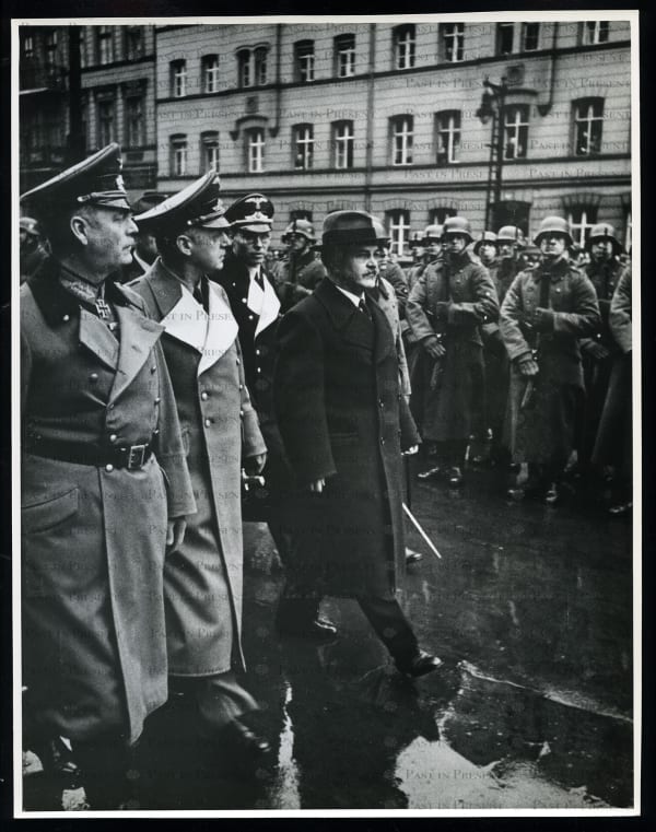 Soviet Foreign Minister Vyacheslav Molotov arrived in Berlin on to negotiate with German Foreign Minister Joachim von Ribbentrop, November 12th, 1940