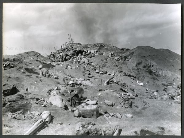 Joe Rosenthal, American Marines Take "Impregnable'"Jap Pillbox On Iwo Jima, February 19th, 1945., 1945
